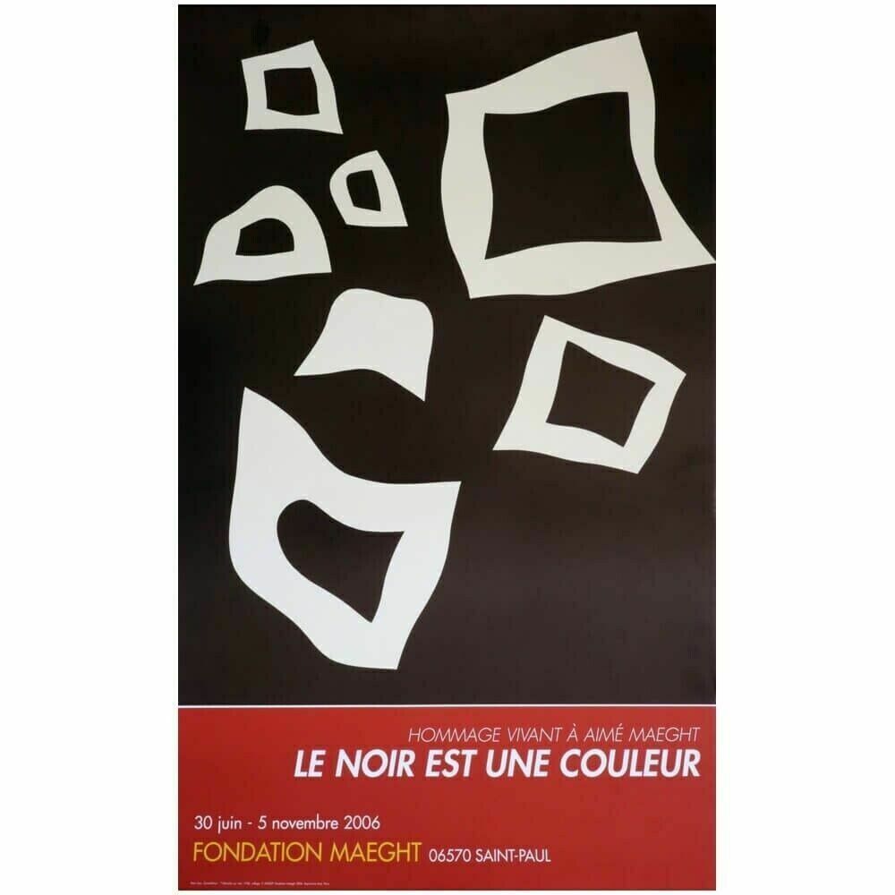Jean Arp   Exhibition Poster Maeght Foundation Poster 2006 82x50 Cm