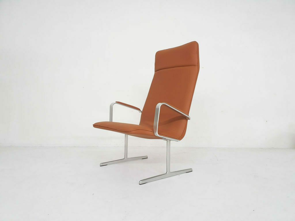 photo vinterior Dieter Rams Voor Vitsoe, Hoge Fauteuil, Model Rz60, Duitsland, Ca. Jaren 1960