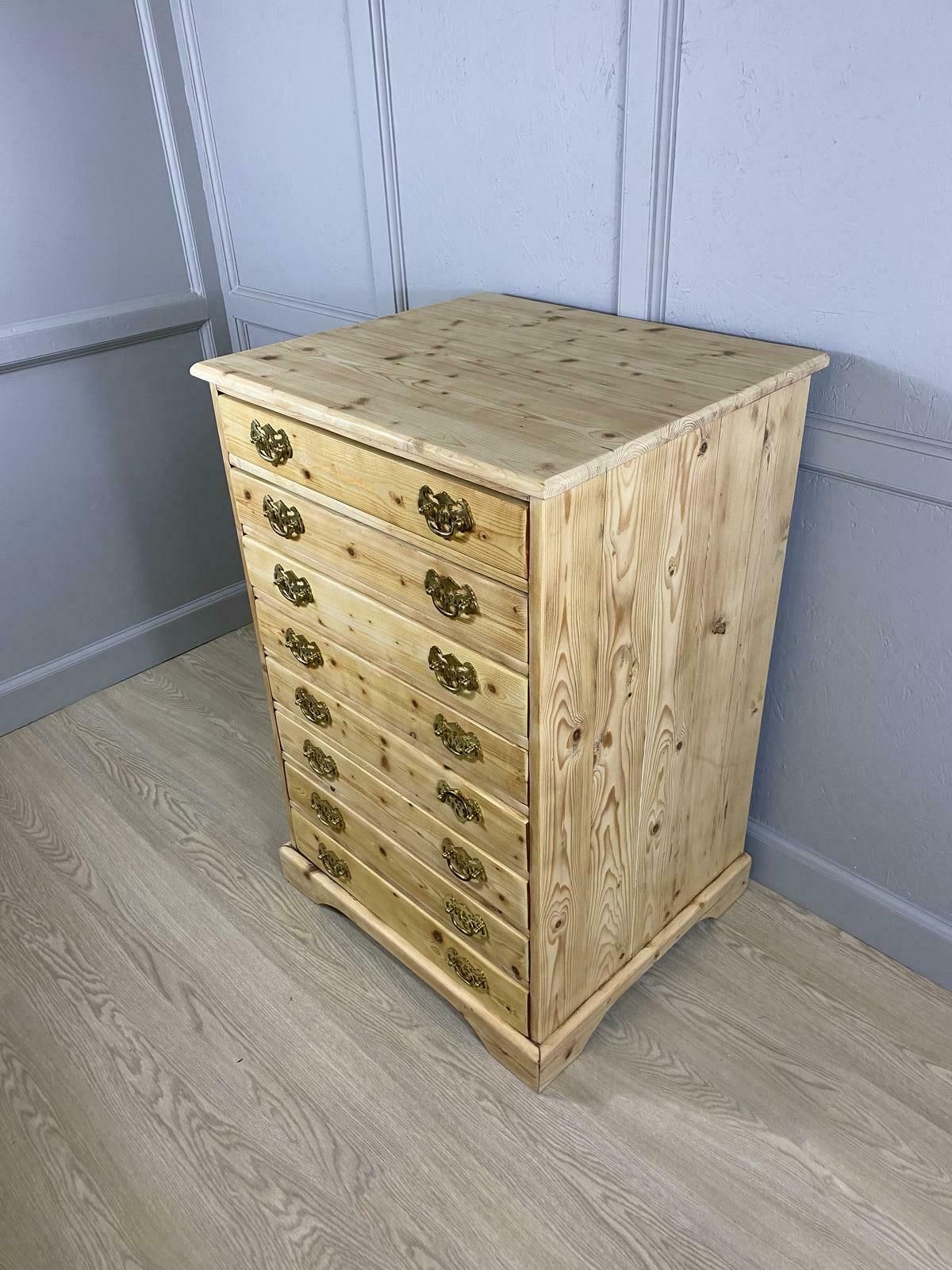 Pine Chest Of Drawers, 1970s, Vintage photo furniture