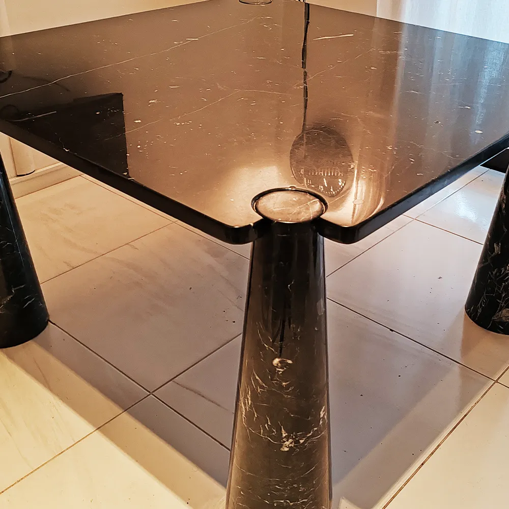 Astonishing Original Eros Marble Table By Angelo Mangiarotti   Not A Replica   1970s photo furniture