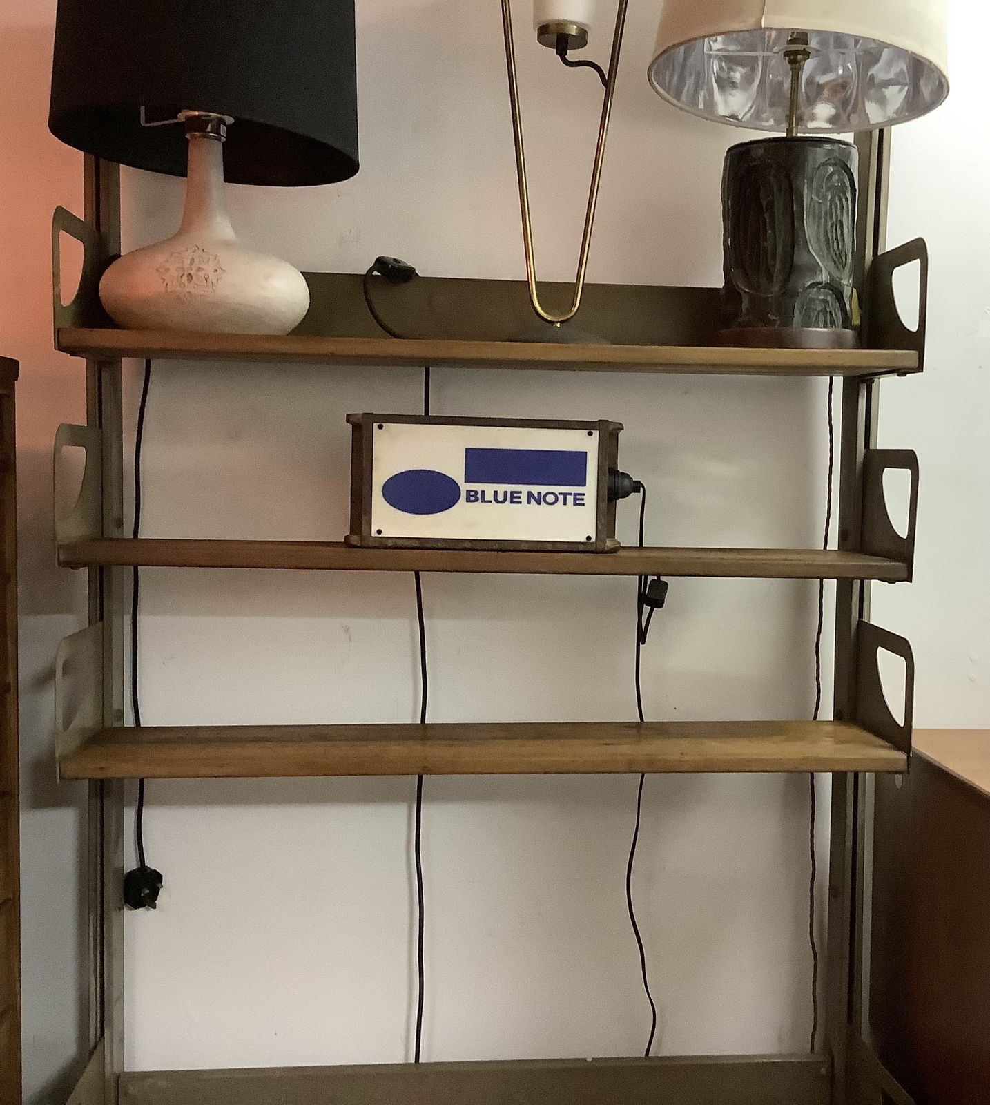 1950  French Industrial Adjustable Shelving photo 850.0