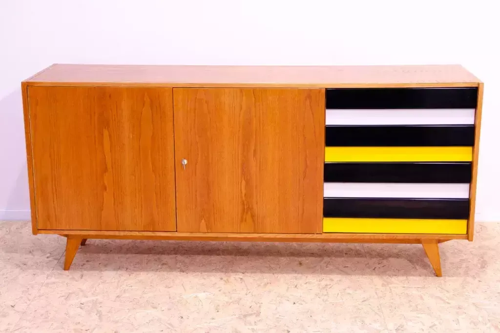 Mid Century U 460 Sideboard By Jiří Jiroutek For Interiér Praha, Czechoslovakia photo furniture