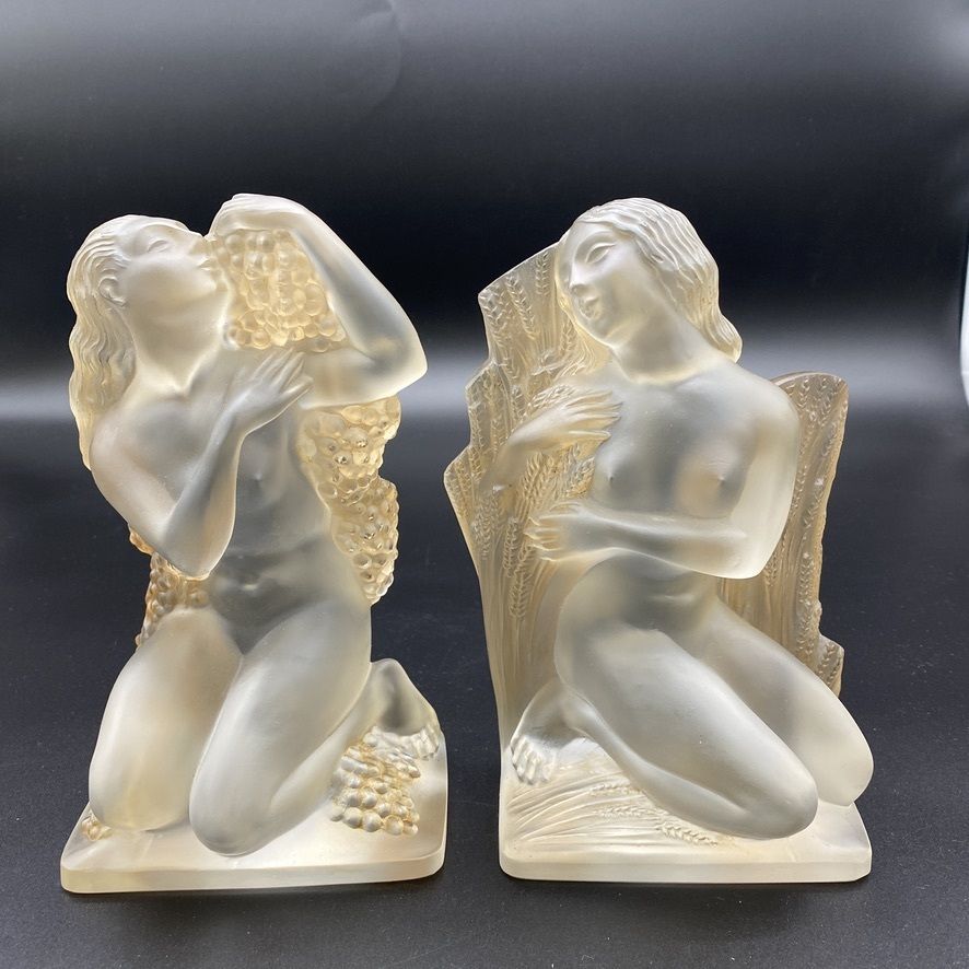 Home Decor Four  Seasons  Statuettes By R.Lalique photo