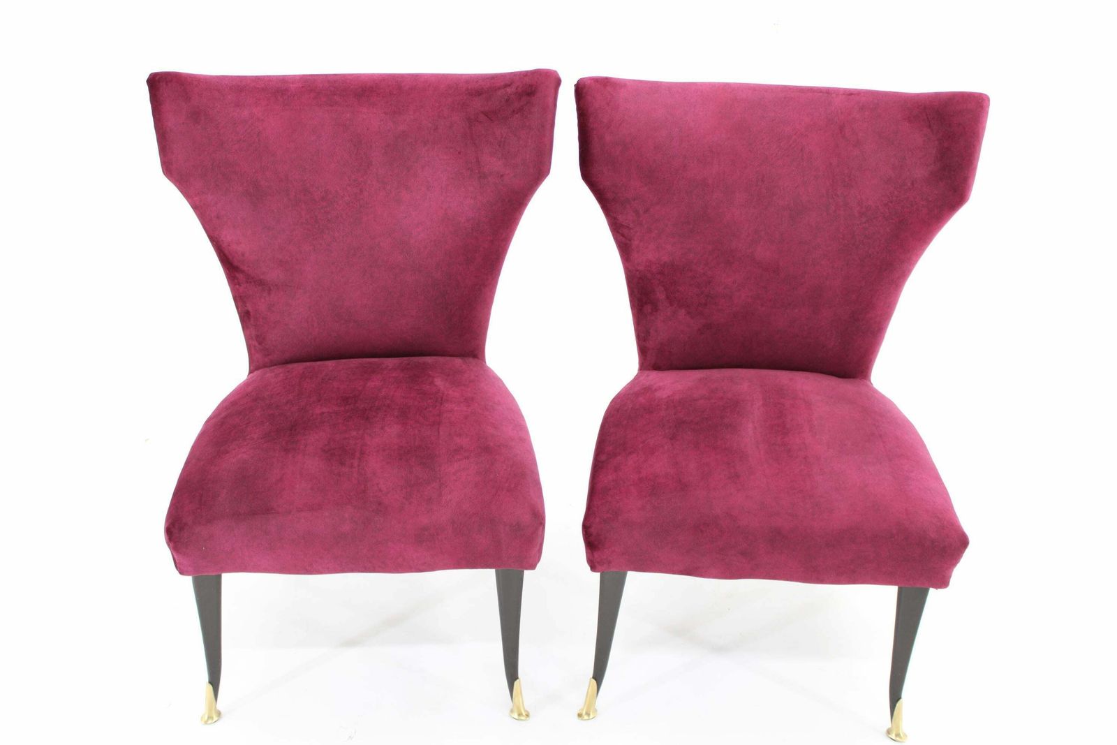 1950s Pair Of Italian Chairs, Restored photo for sale