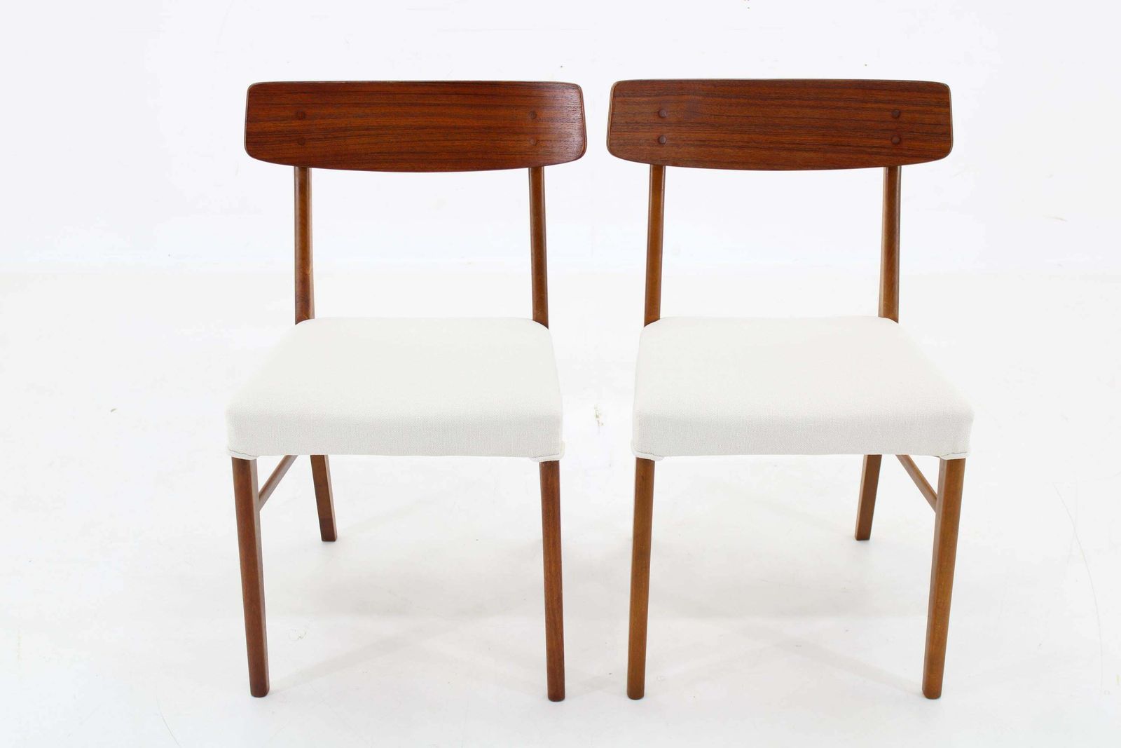 1960s Pair Of Danish Teak Chairs, Restored photo furniture