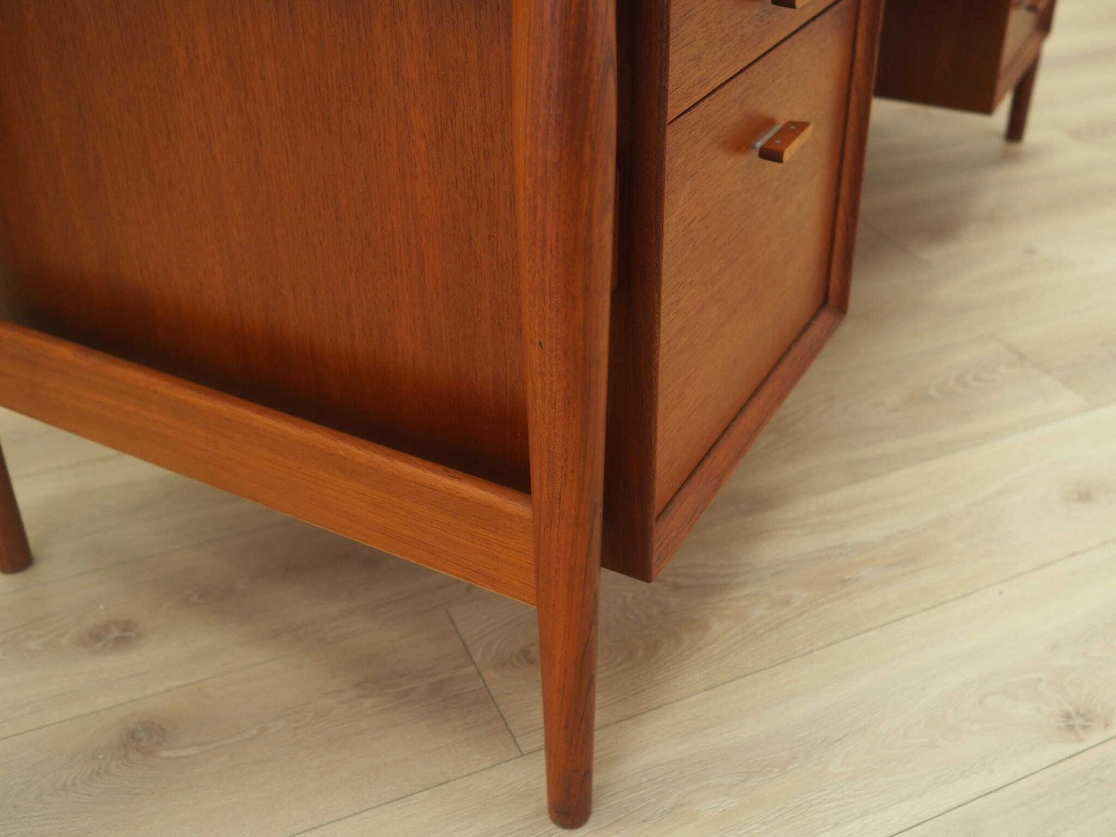 photo buy Teak Desk, Danish Design, 1960s, Designer: Arne Vodder, Production: Sibast