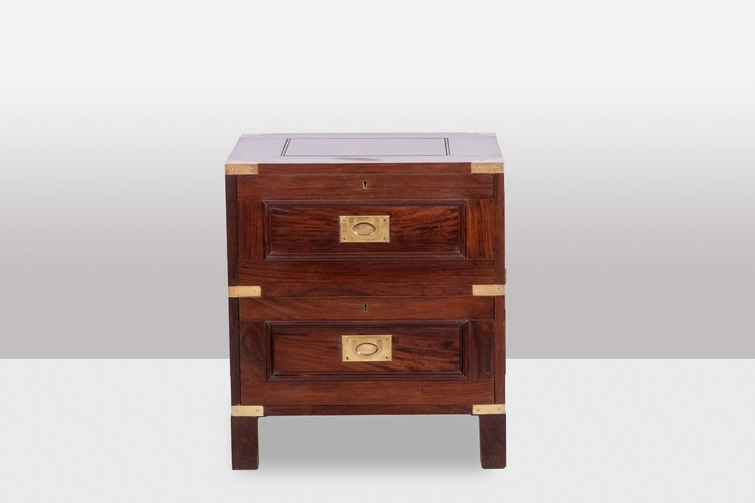 Mahogany Marine Chest Of Drawers. 1950s.