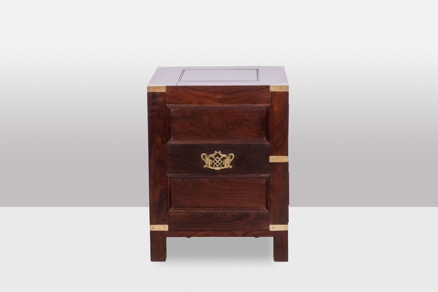 Mahogany Marine Chest Of Drawers. 1950s. photo furniture