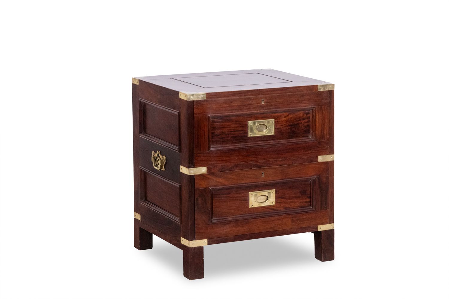 Mahogany Marine Chest Of Drawers. 1950s. photo buy