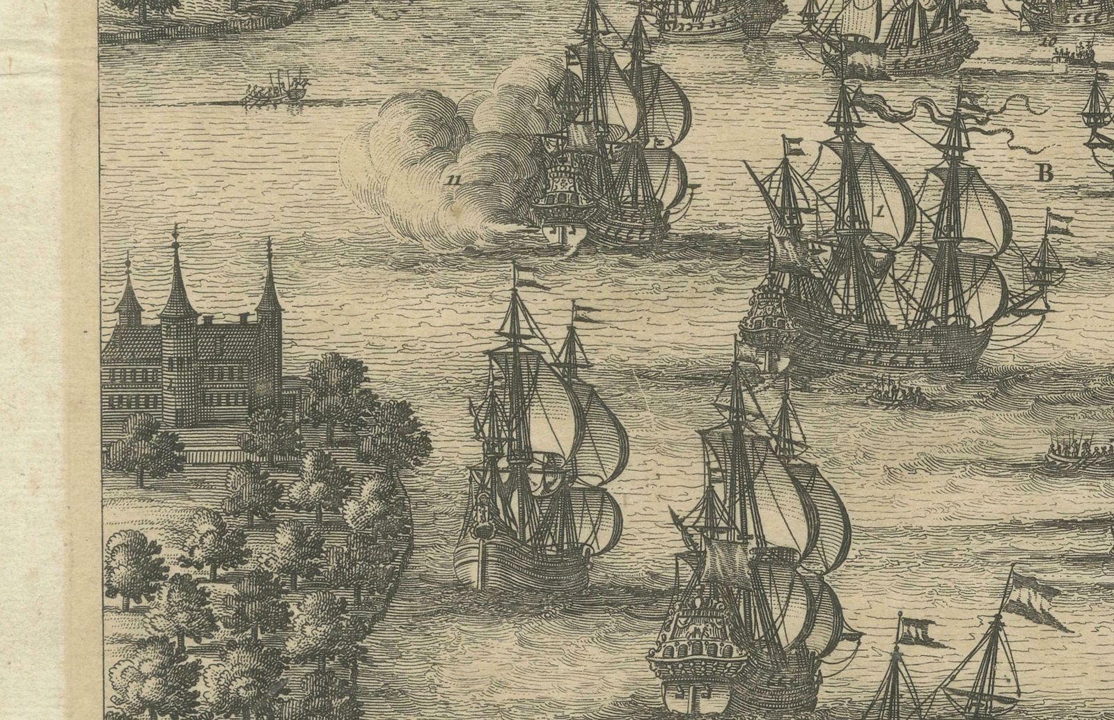 The Siege Of Nyborg, 1659: A Strategic Battle Of The Dano Swedish War, 1746 photo for sale