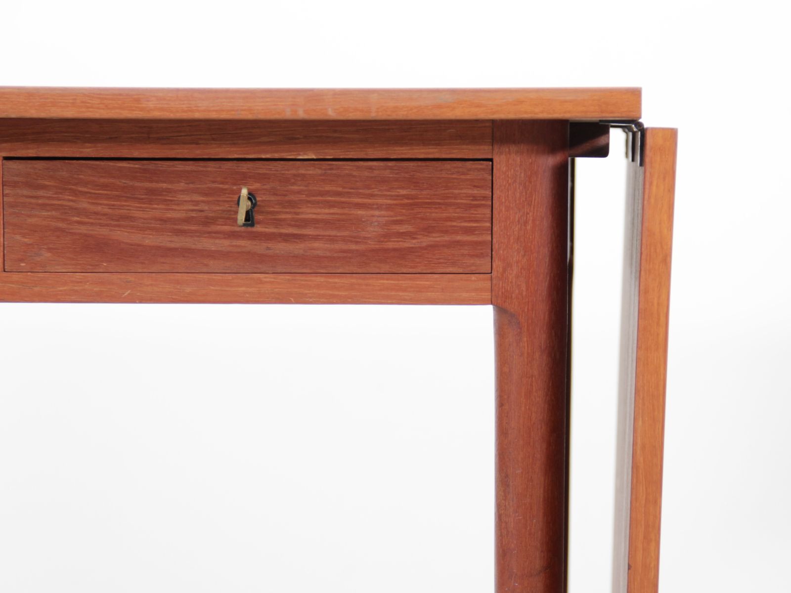 photo vinterior Mid Modern Danish Standing Desk In Teak Hans Wegner Style