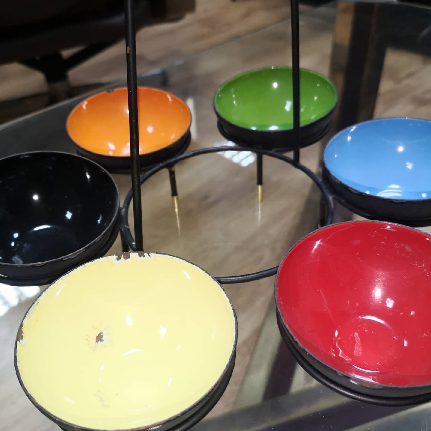 Colorful 50's Centerpiece, 1950s photo furniture