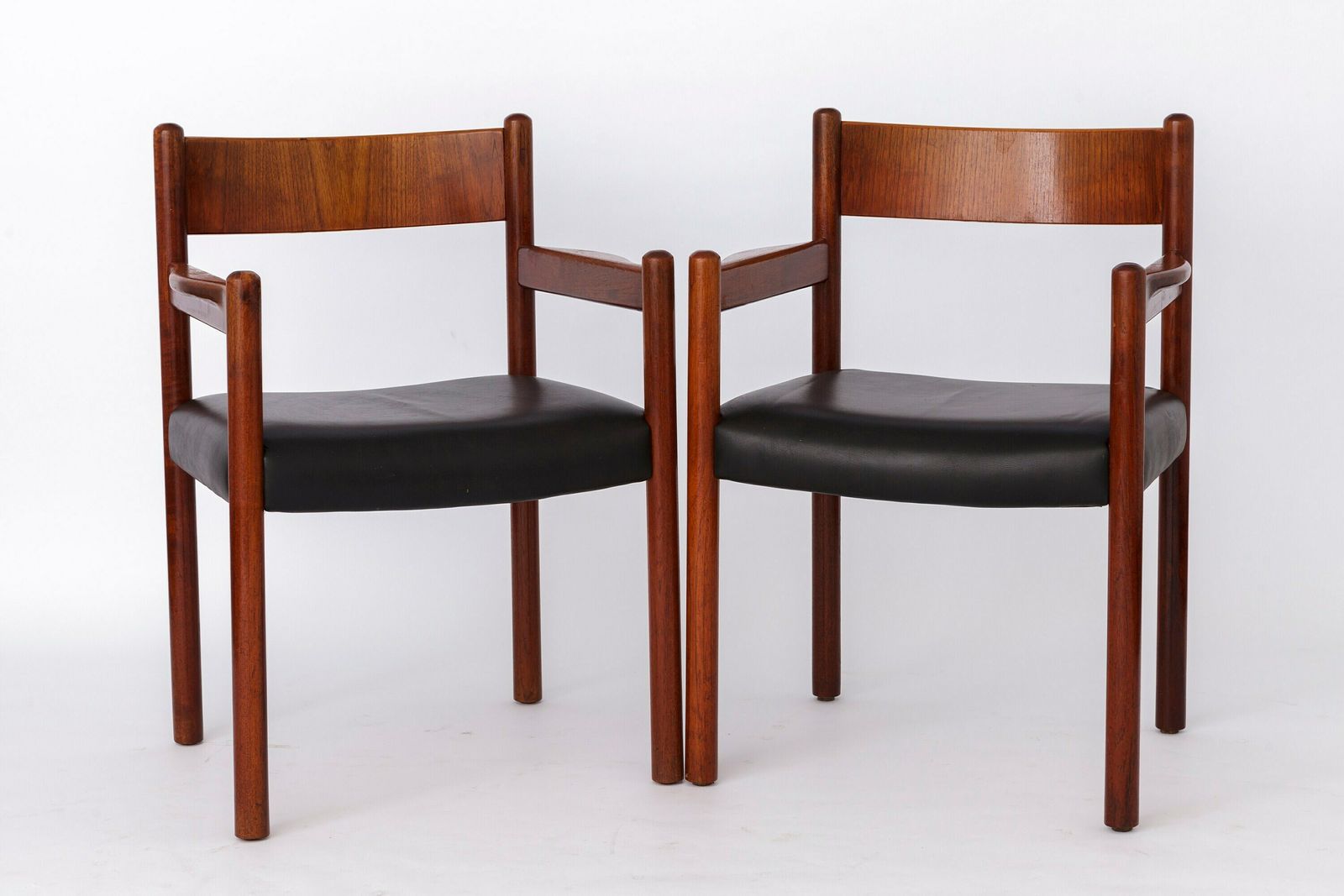 2 Of 6 Vintage Armchairs, 1960s, Danish Teak photo furniture
