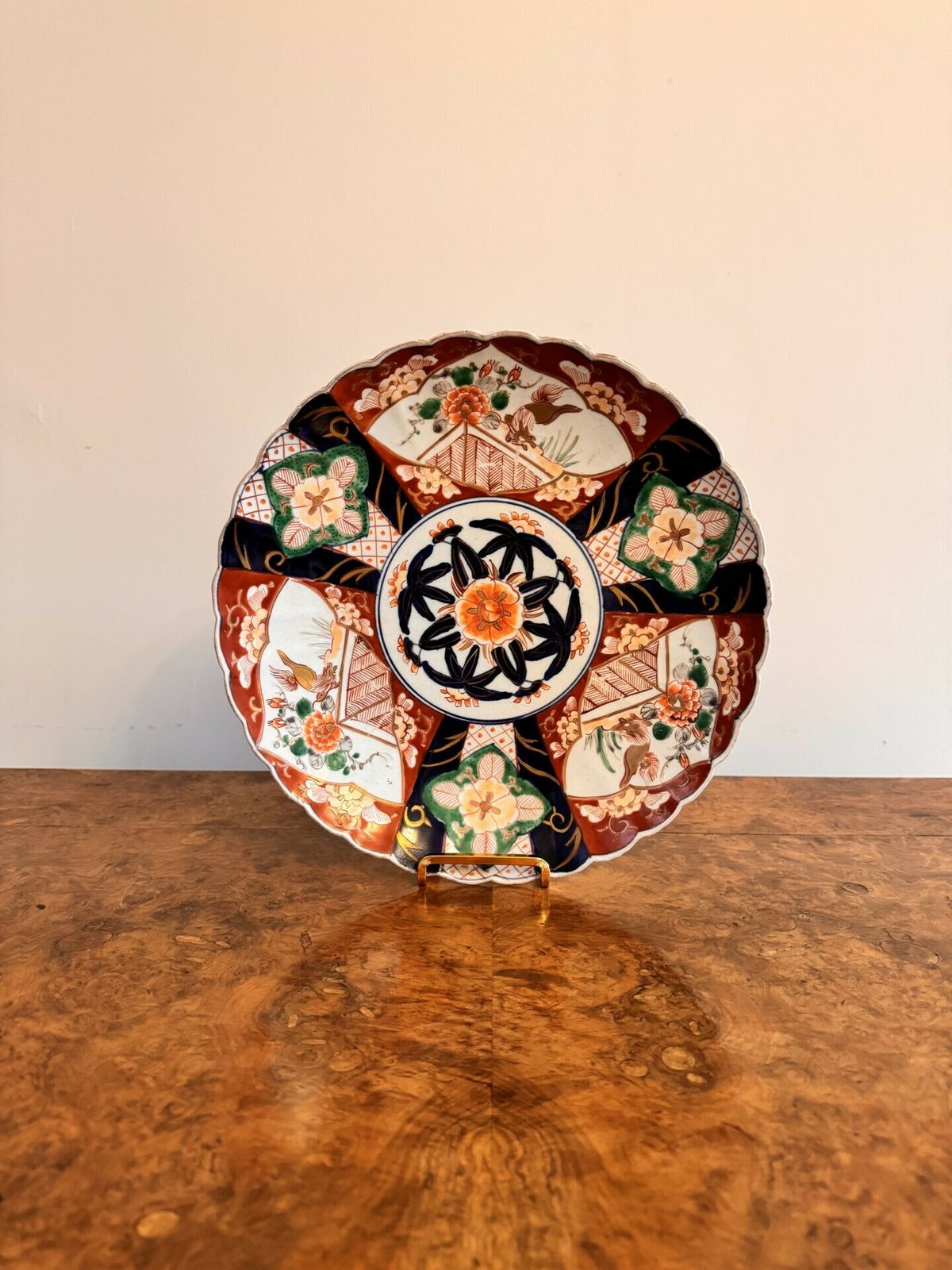 Lovely Antique Japanese Imari Plate