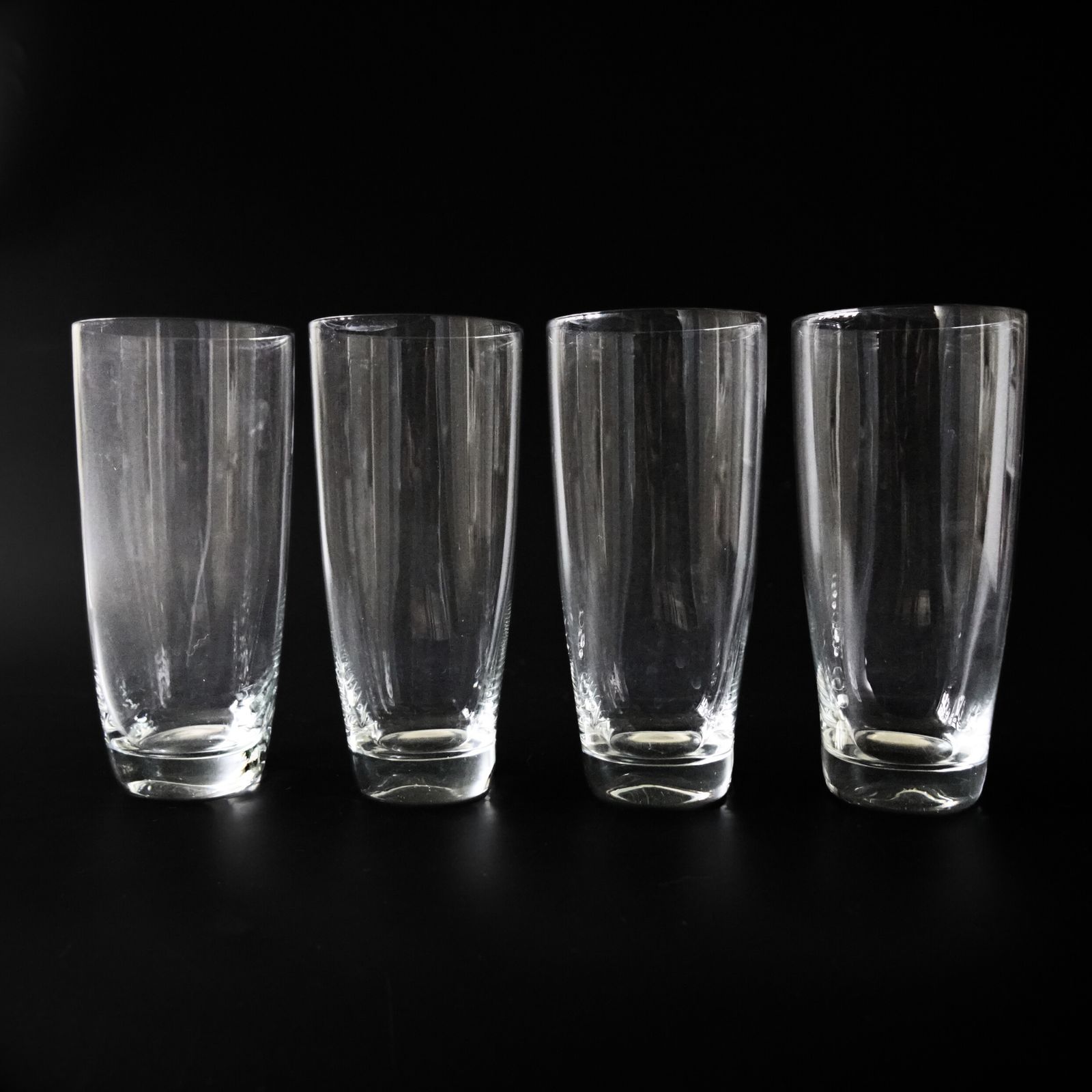 Vintage Large Cocktail Glass High Glass. From Sweden. Set Of Six. photo for sale