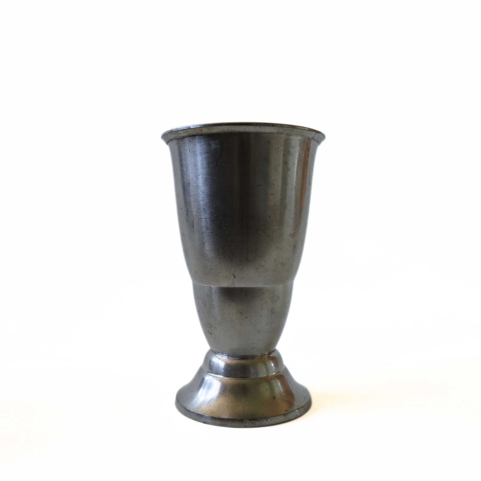 Vintage Tin Vase From L&L Svenskt Tenn Sweden Early 1900s