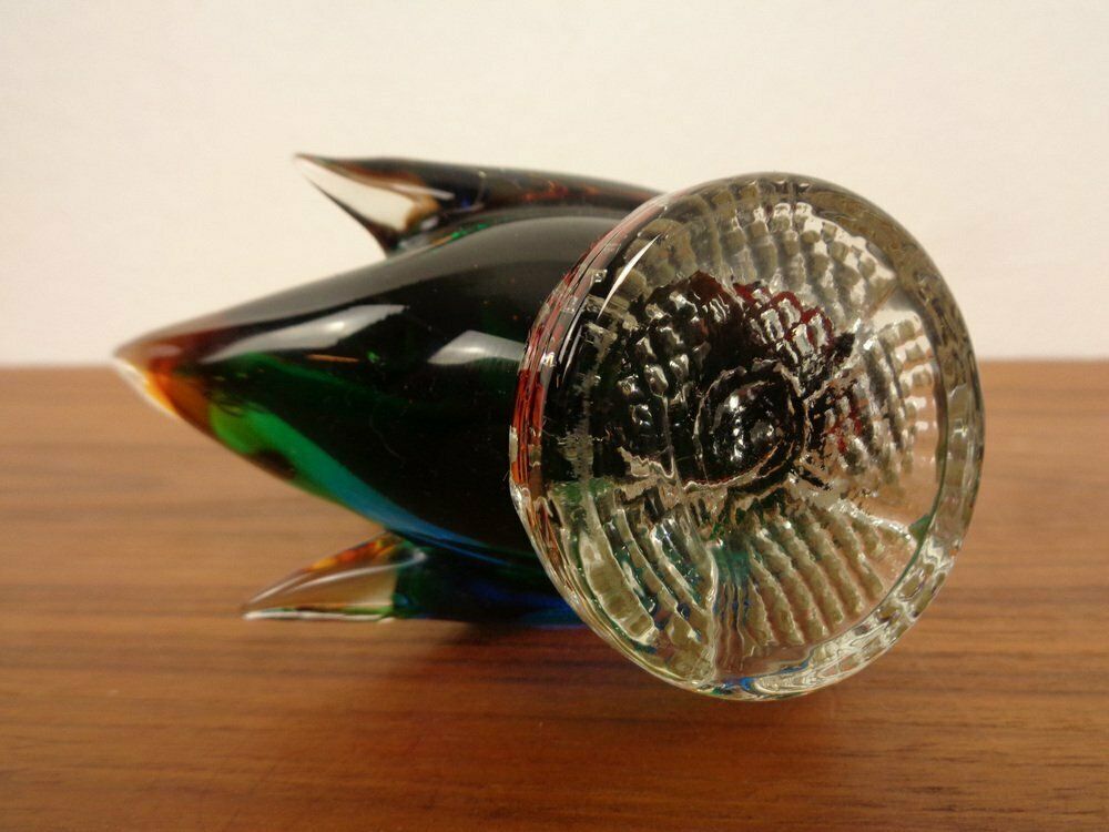 Murano Glass Duck & Swan, Italy, 1960s, Set Of 2 photo vintage