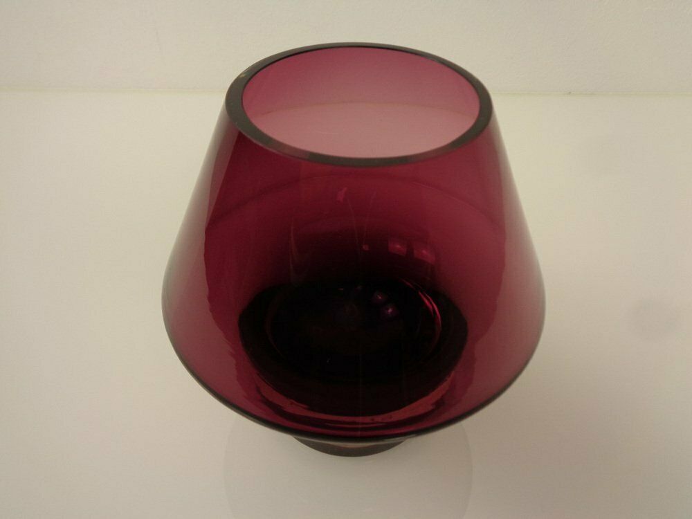 photo buy Glass Vase By Aimo Okkolin For Riihimaen Lasi Oy, Finland, 1960s