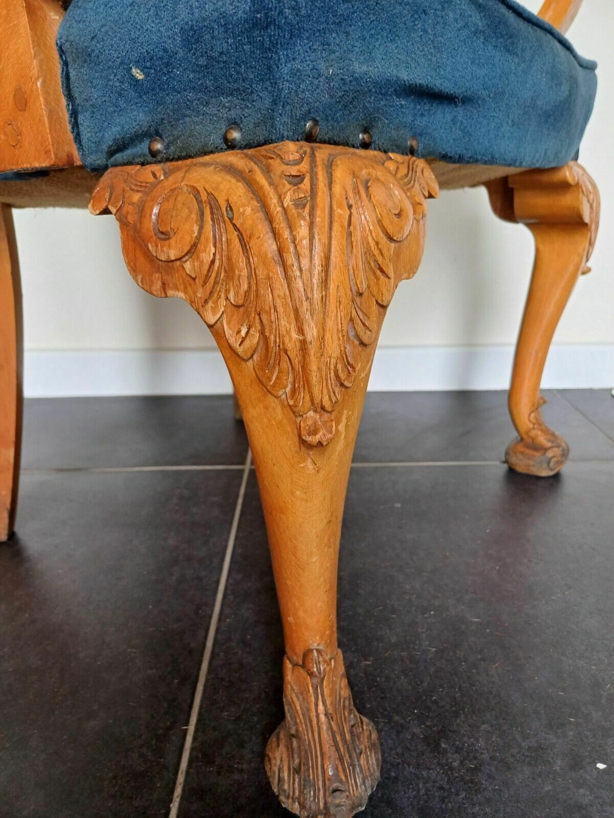 Pair Of French Deco Circa 30s Armchairs Listing Per Chair photo vinterior