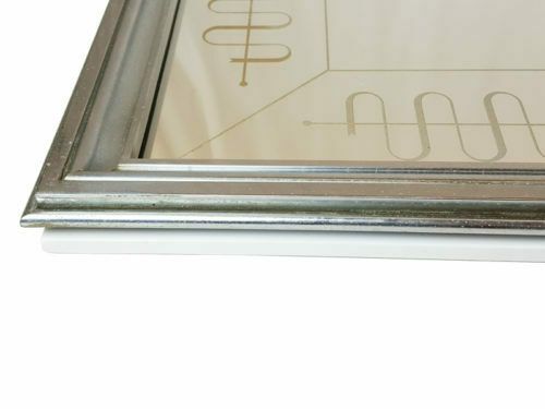 photo vinterior Rare Italian Art Deco Recessed Mirror By Enzo Tradico For Brusotti, 1930s