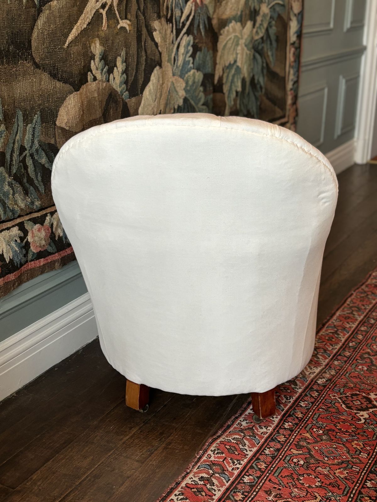 Antique Cornelius V Smith Button Back Arm Chair photo buy