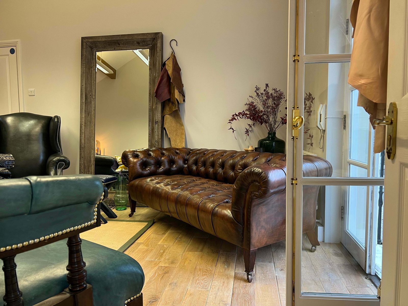 Antique 19thc Chesterfield Sofa By Hamptons Of Pall Mall photo for sale