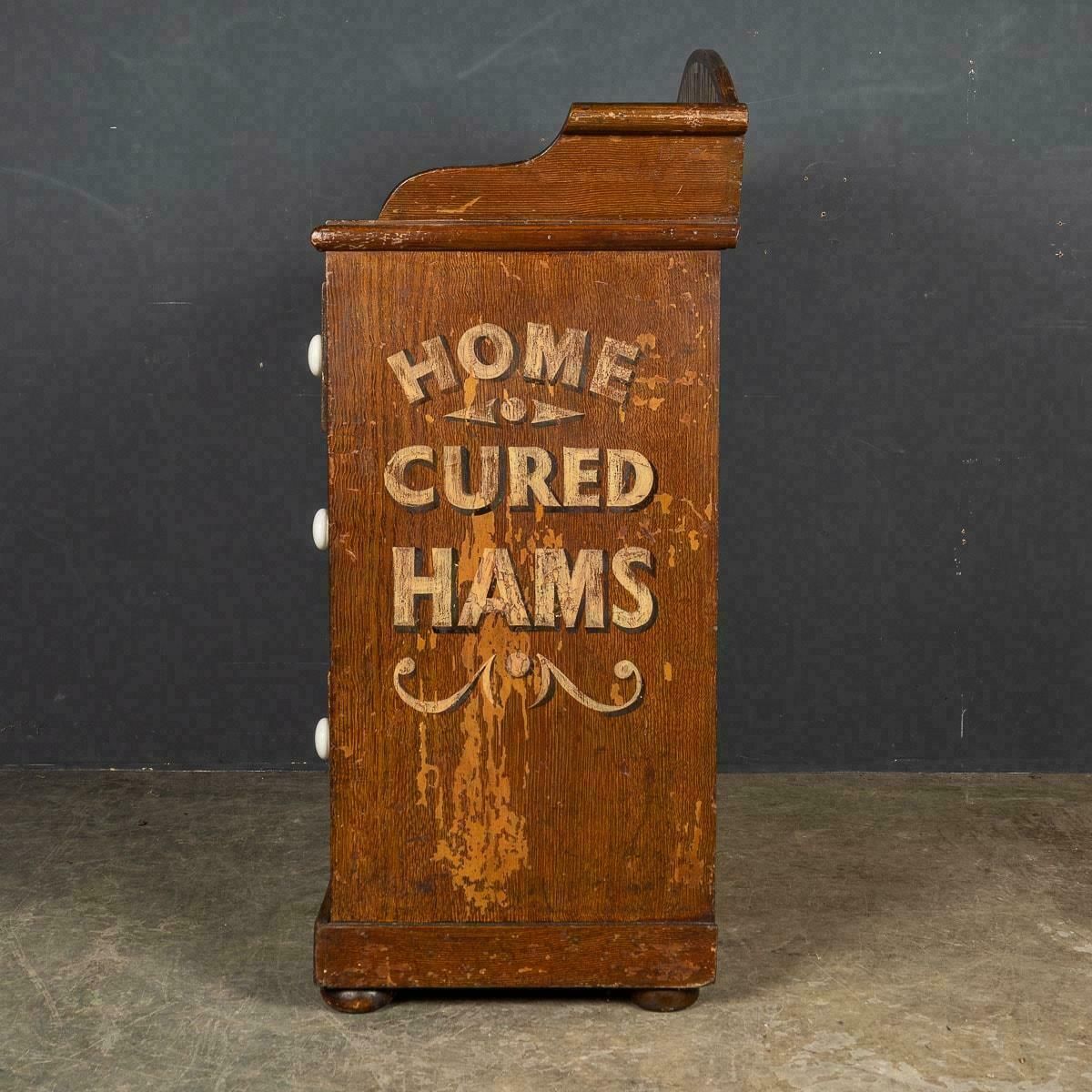 19th Century Victorian Dairy Store Counter / Sideboard, C.1890 photo Furniture
