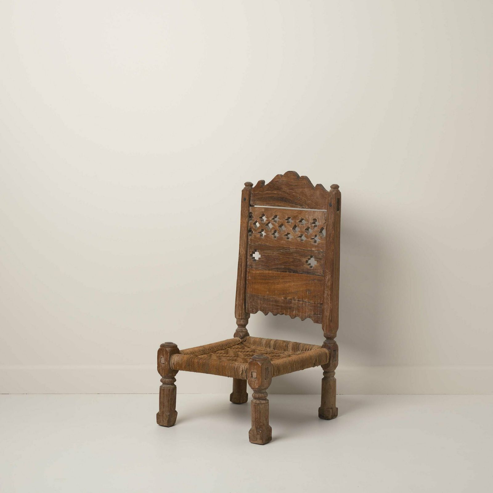 Afghan Chair 3, 1800s, Antique