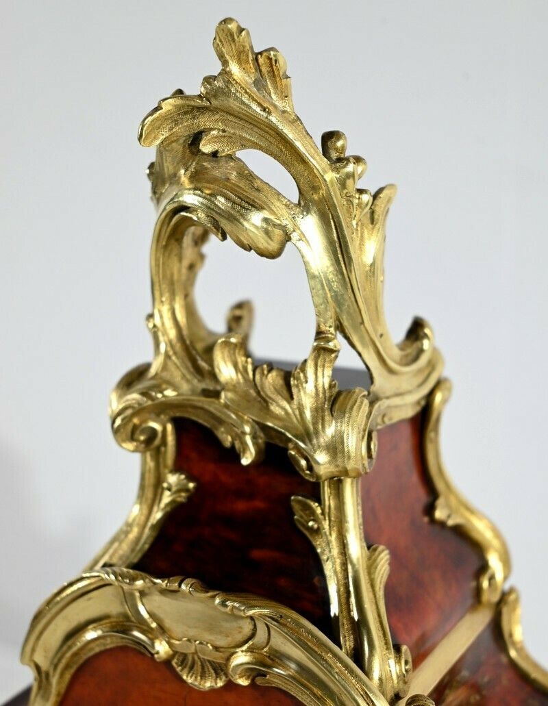 Fireplace Trim In Bronze And Painted Wood, Stamped Vincenti & Cie – 2nd Part 19th Century photo buy