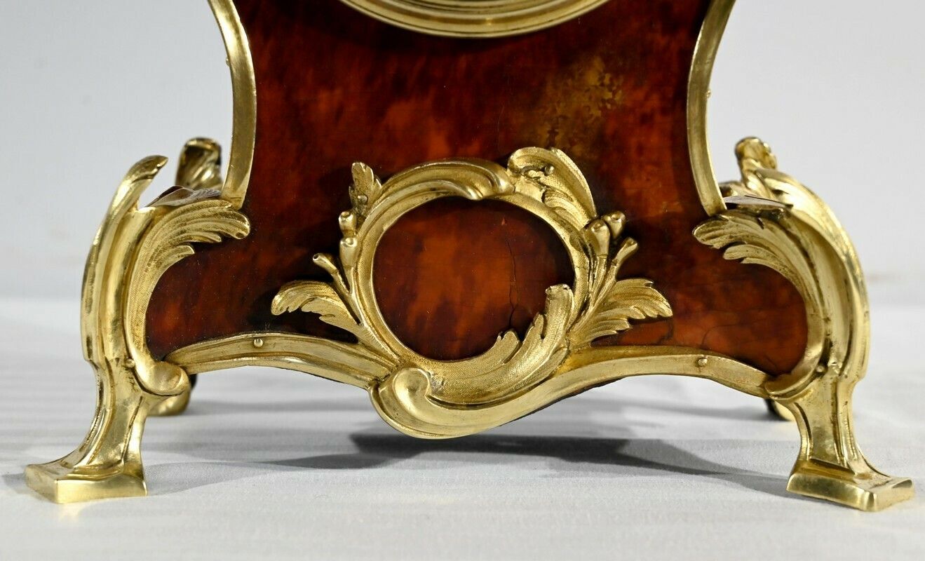 photo buy Fireplace Trim In Bronze And Painted Wood, Stamped Vincenti & Cie – 2nd Part 19th Century