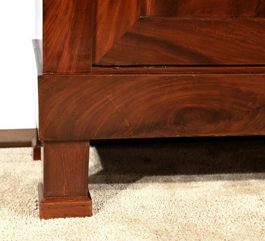 3646.43258018 Small Mahogany Bookcase, Restoration Period – Early 19th Century photo
