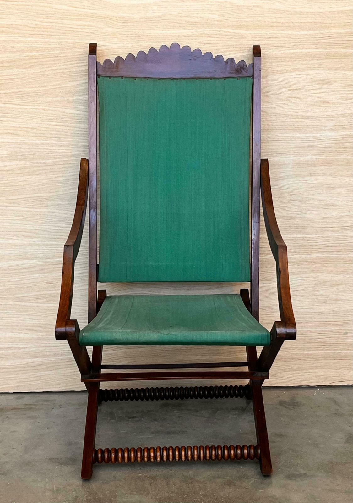 Paire de fauteuils bas en bois de style Old Hickory photo buy