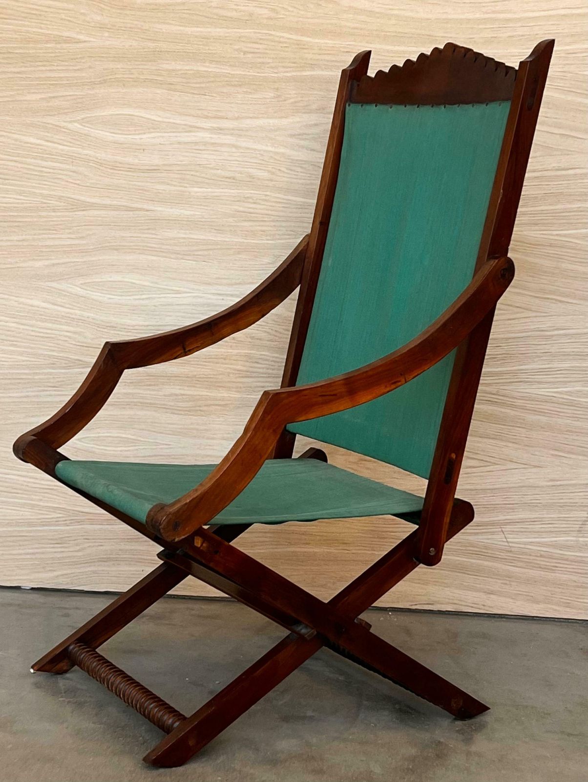 photo for sale Paire de fauteuils bas en bois de style Old Hickory