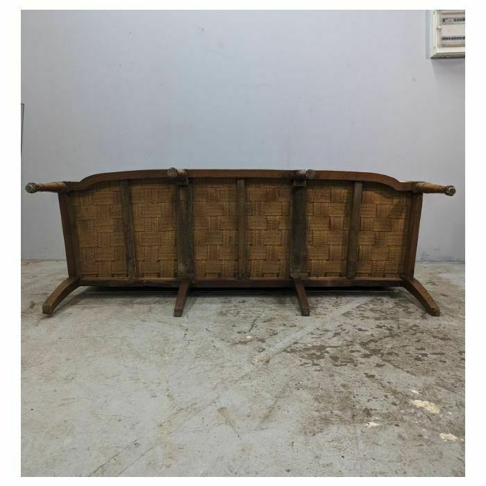 photo vinterior Directory Period Walnut Bench, 1800s