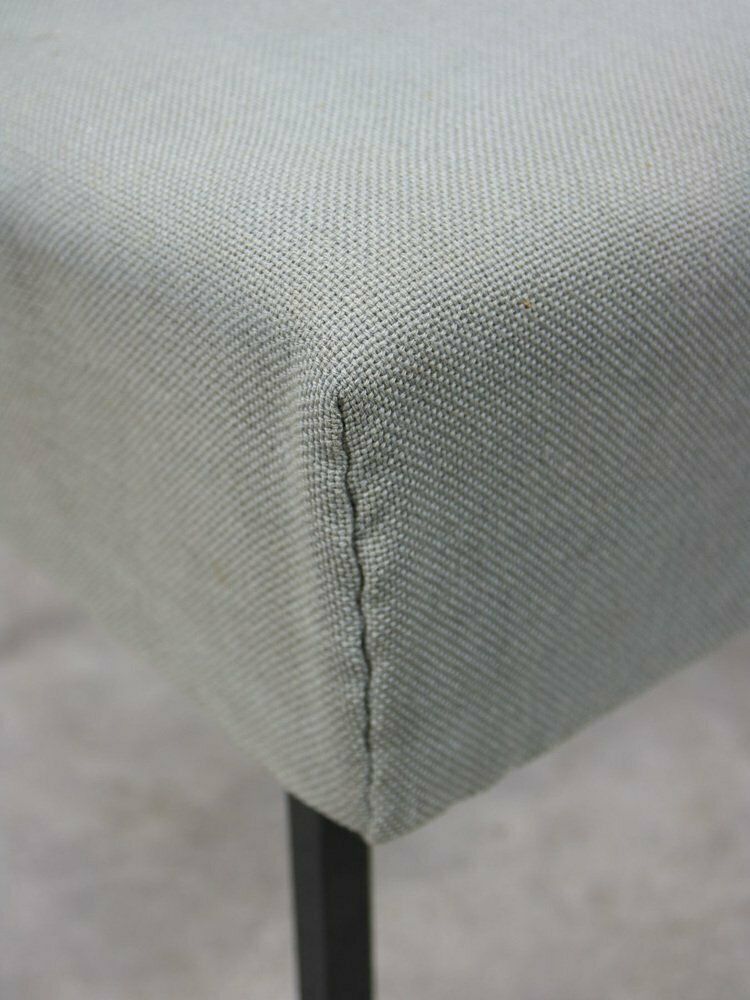 Mid Century Bauhaus Style Easy Chairs In Grey Fabric, Set Of 2 photo buy