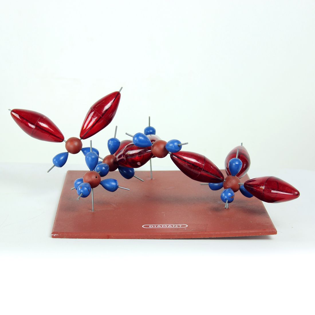 Plastic School Model Of Diamond, Czechoslovakia 1960s photo Home Decor