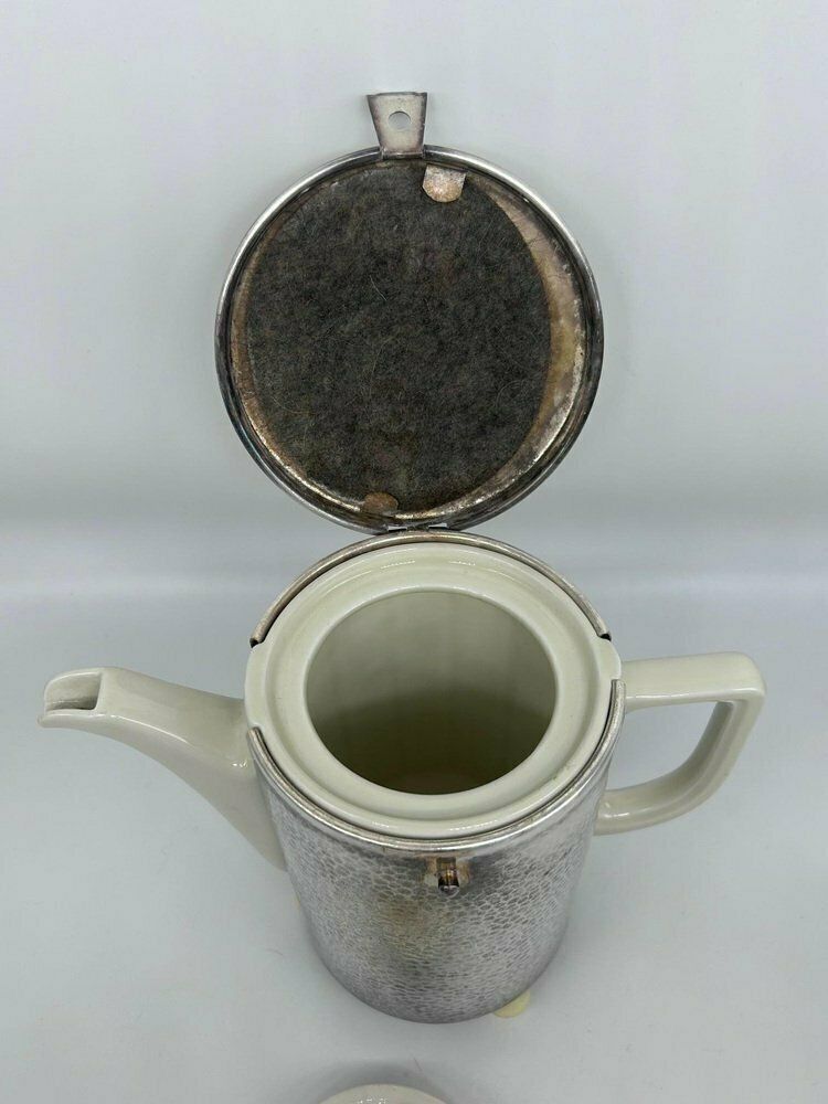 Art Deco Tea Service From Wmf, 1930s photo vintage