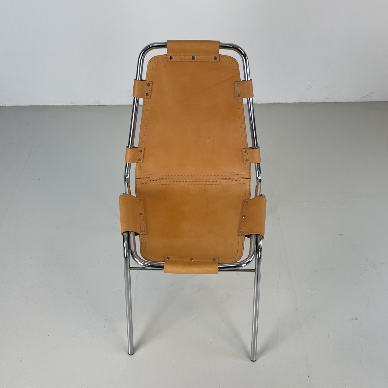 1960s Brown Leather Charlotte Perriand Les Arcs Chair photo Furniture