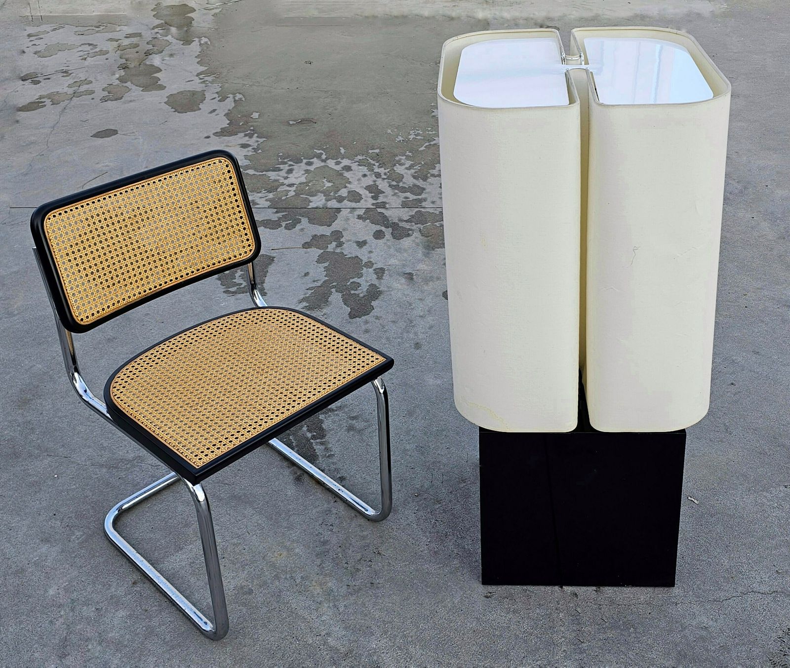 Brasilia Floor Lamp By Michel Boyer For Verre Lumière // Handmade In France In 1974 photo vinterior