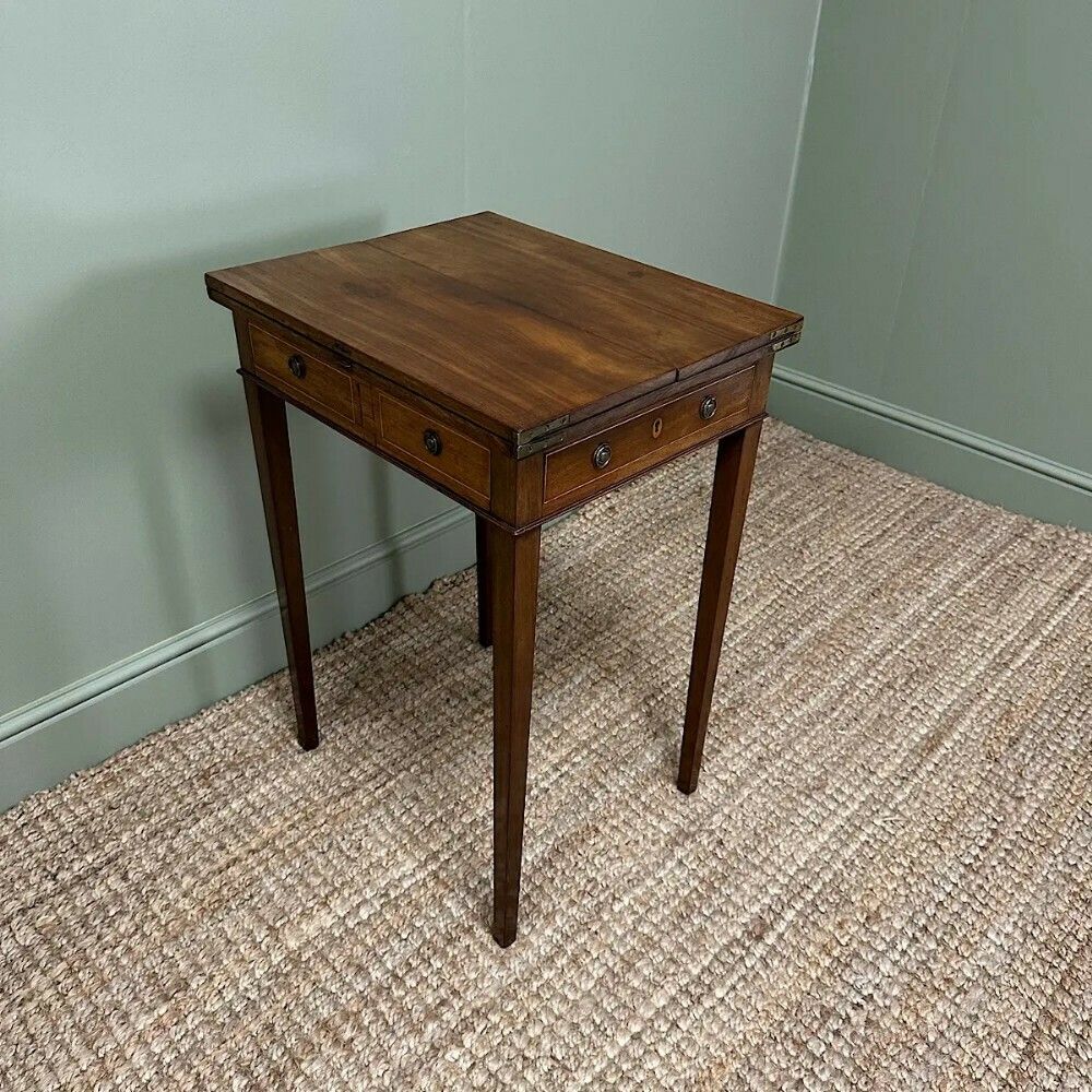 Fine 19th Century Mahogany Antique Patience Table photo for sale