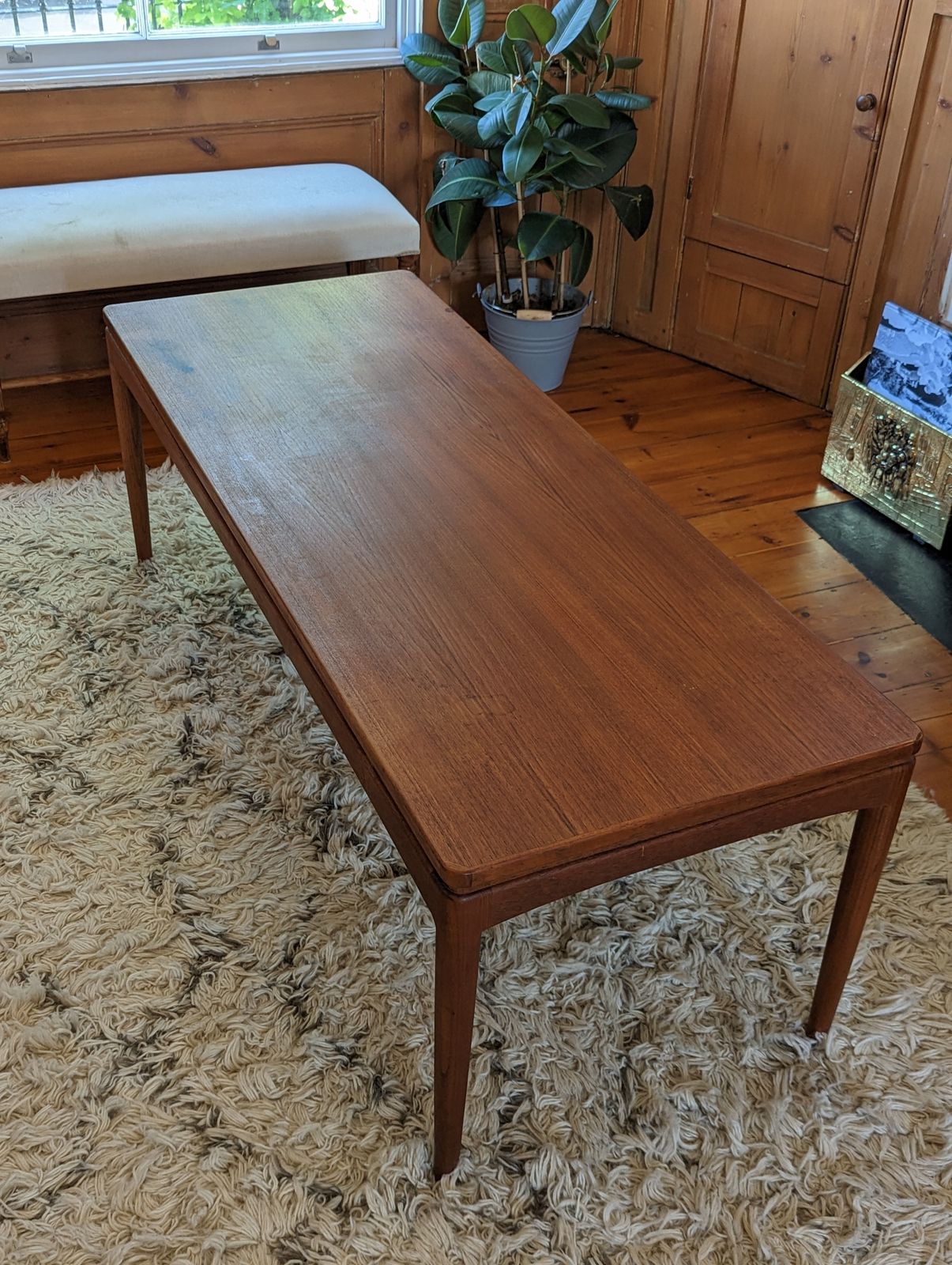 Mid Century Teak Coffee Table   Christian Linneberg photo furniture