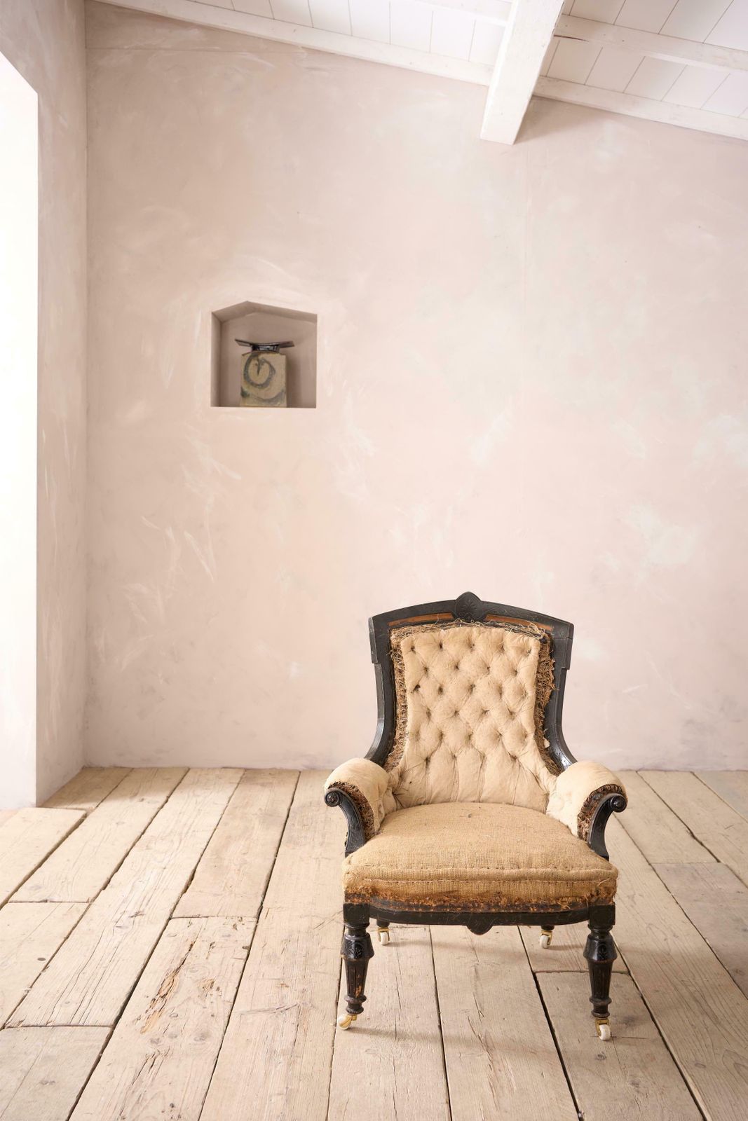 English Aesthetic Movement Nursing Chair, Possibly By Maple & Co photo for sale