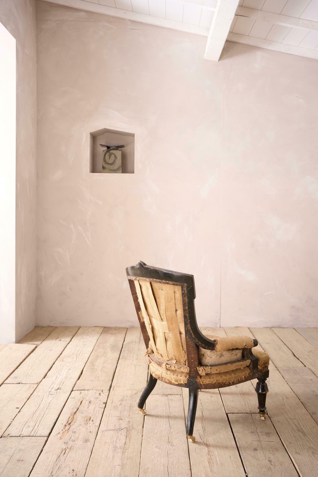 English Aesthetic Movement Nursing Chair, Possibly By Maple & Co photo vinterior