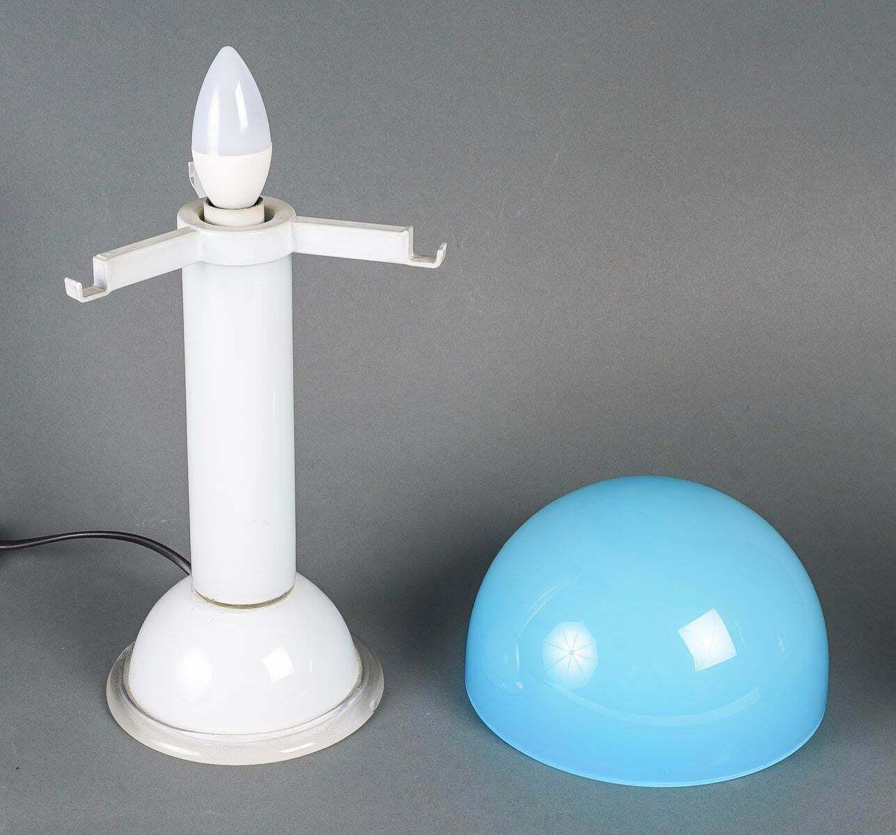 Table Lamp By The Artist Marcello Furlan, Xxth Century. photo vintage