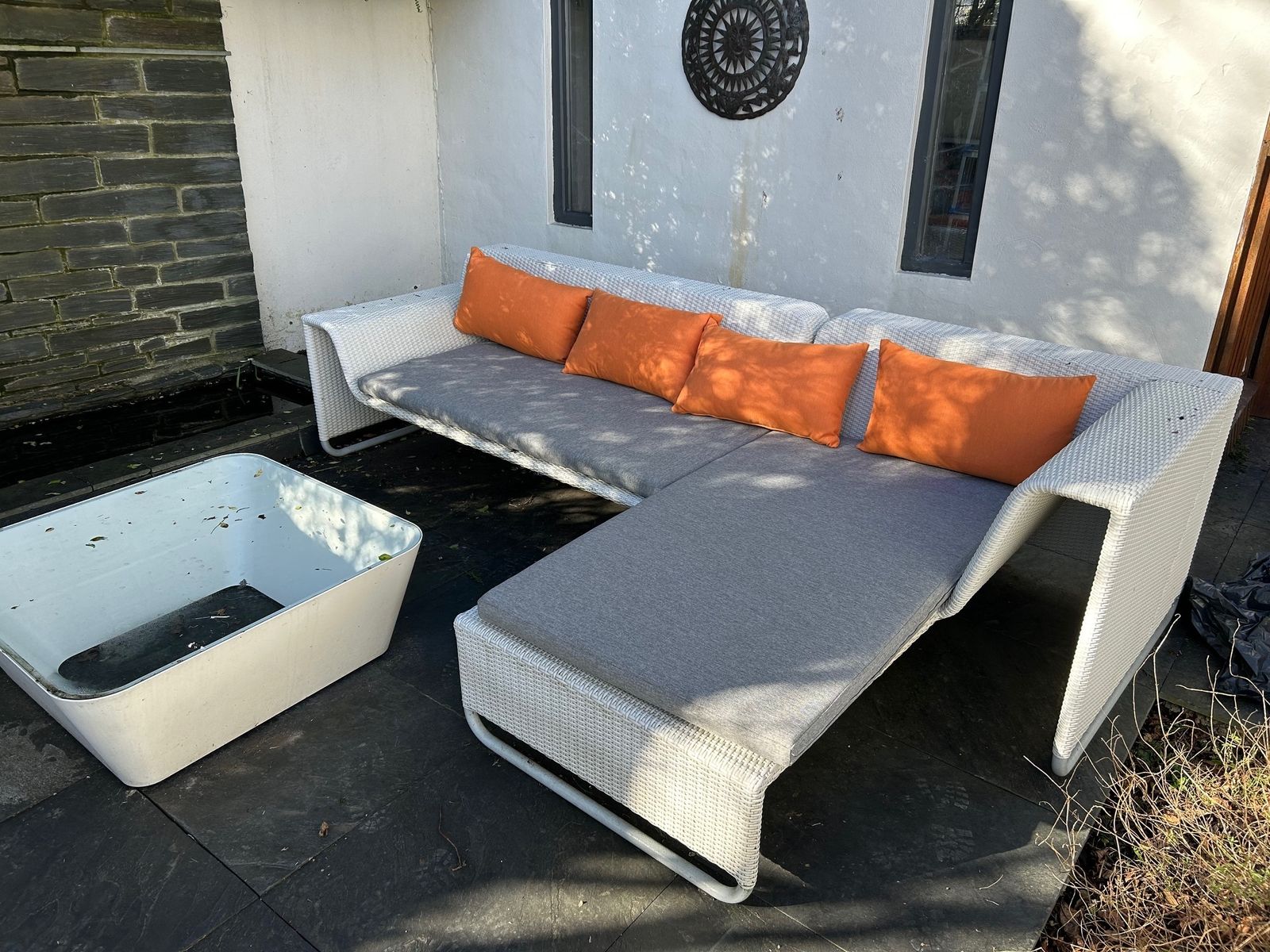 Designer Italian Garden Furniture.  Good Condition photo furniture