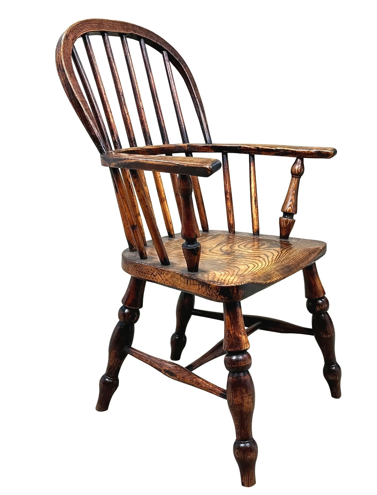 Ash & Elm 19th Century Childs Windsor Armchair (England, Circa 1860) photo 1295.0
