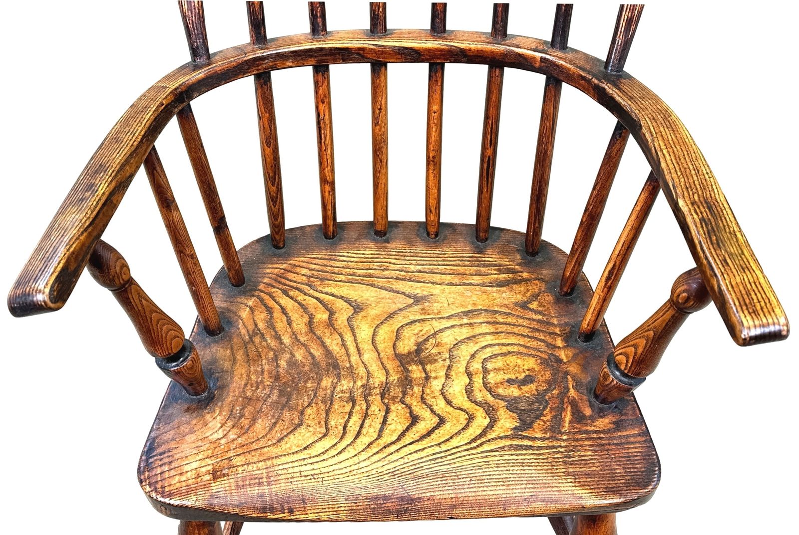 photo for sale Ash & Elm 19th Century Childs Windsor Armchair (England, Circa 1860)