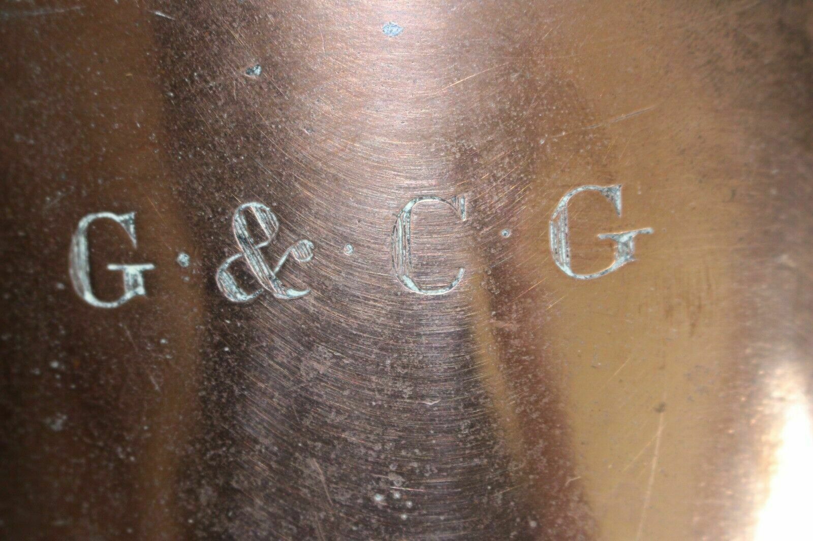 photo for sale Top Quality Large Professional French Copper Saucepan 'Chomette Favor' G & C G