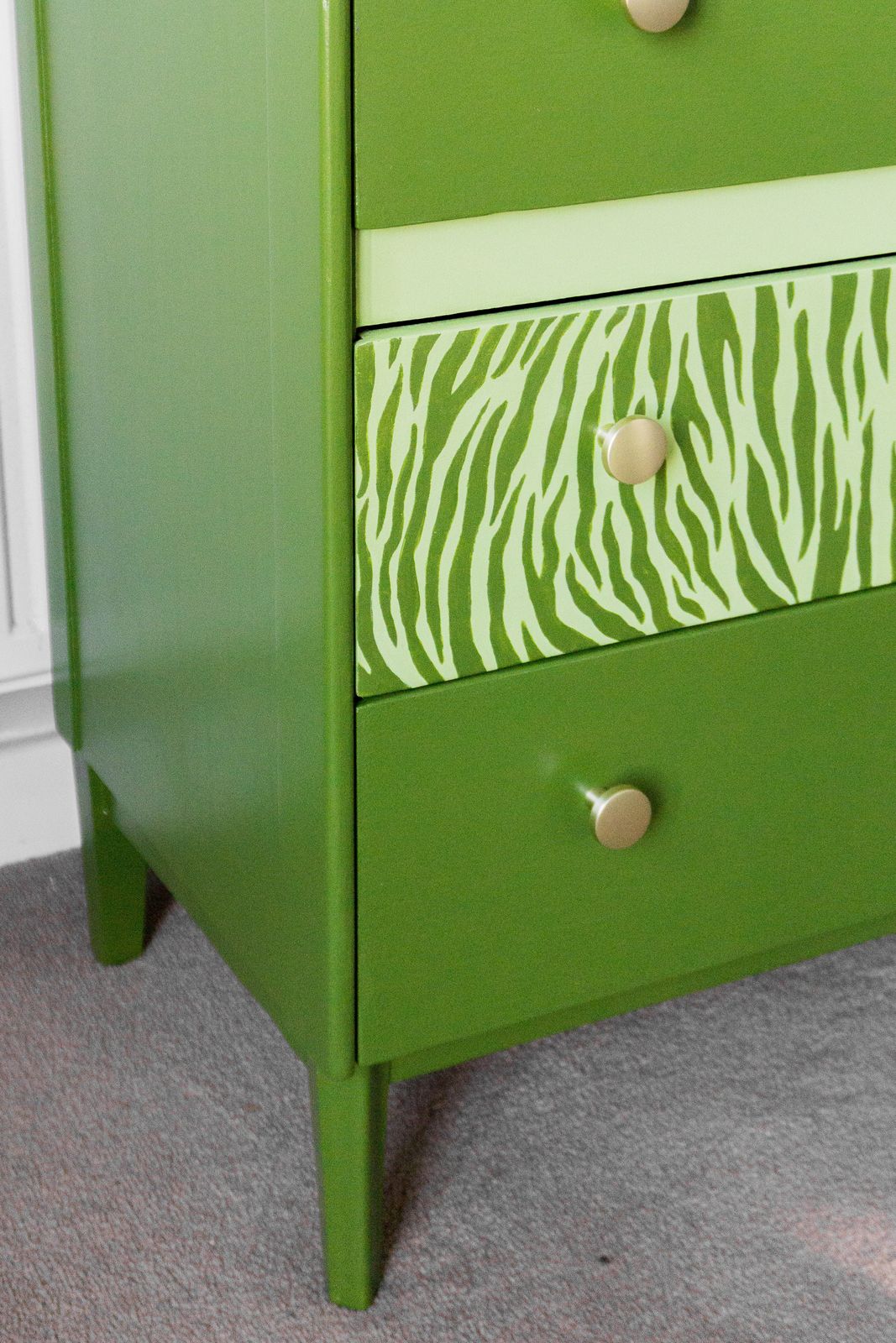 Upcycled Lebus Mid Century Chest Of Drawers   "Amazonian" By @Nooky.Nook.Studio photo furniture