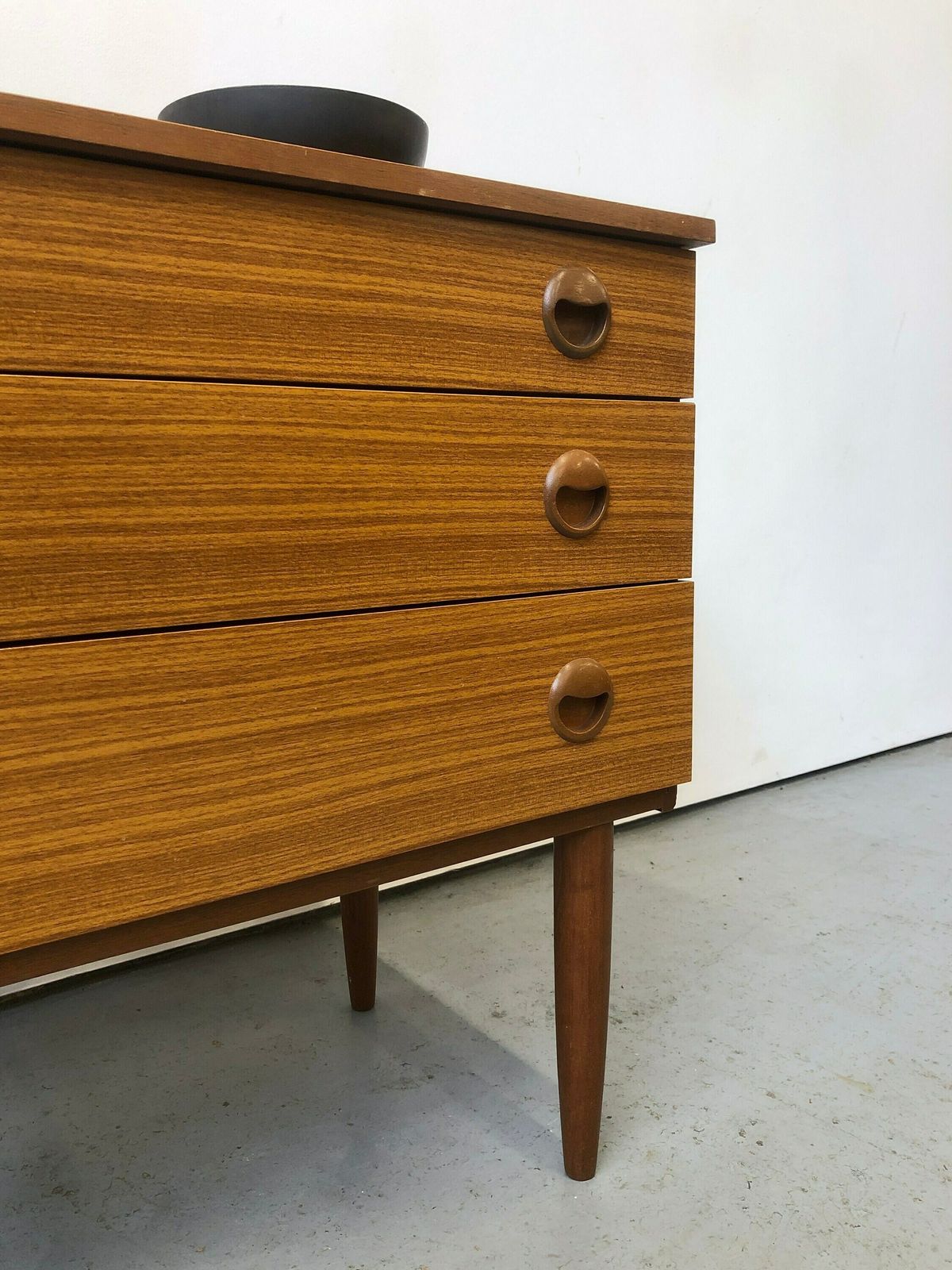 Vintage 1960s Avalon Teak Chest Of Drawers. Retro Danish Mid Century G Plan photo for sale
